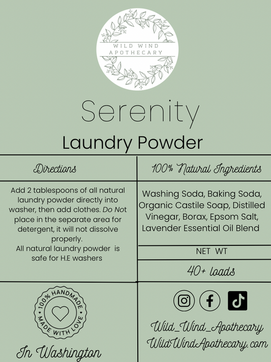 Serenity Laundry Powder