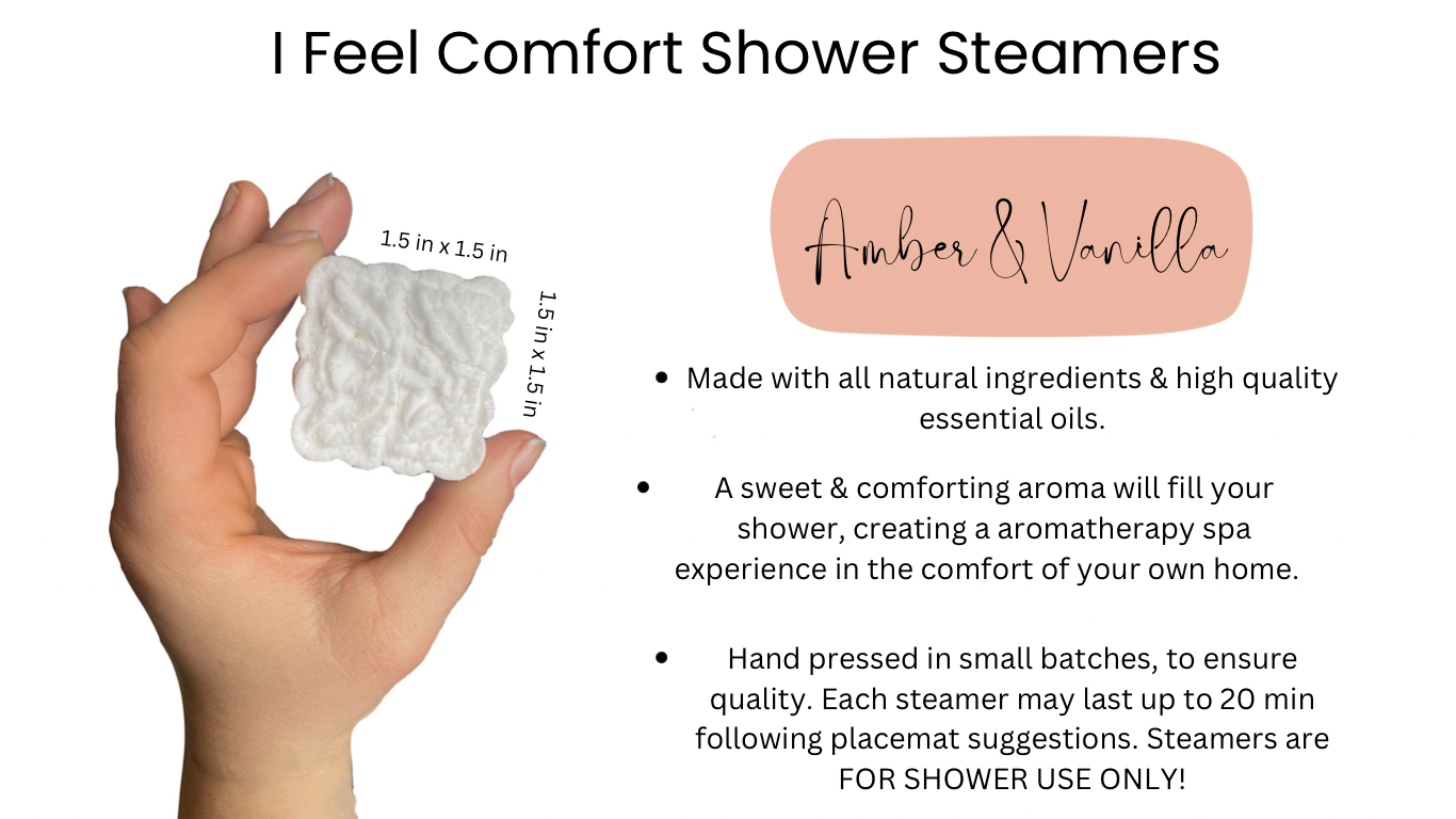 I Feel Comfort Shower Steamers